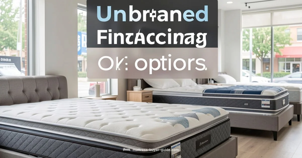 Financing Your Mattress Financing Your Mattress - Mattress Buyer Guide